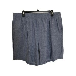 Rhone Men's 8"‎ Reign Midweight Shorts Athletic Active MIDNIGHT HEATHER BLUE XL